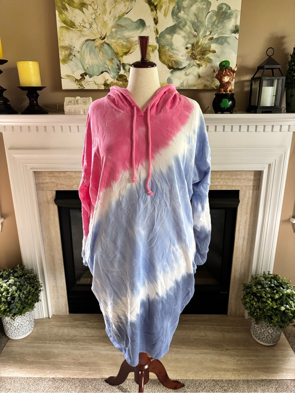 *NEW* LIVI Women’s Activewear Hoodie Multi Color Tunic - Size - 26/28